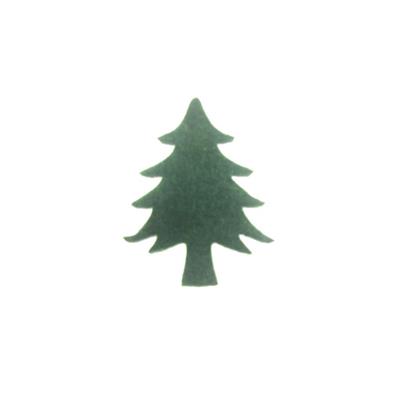 12 Adet 3x4cm Keçe Çam Ağacı