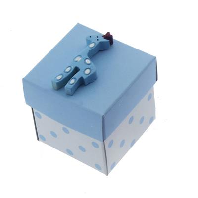 12 Adet 5x5cm Kutu Zürafa Biblolu