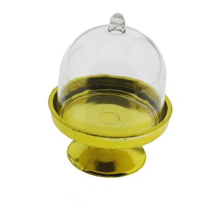 12 Adet 6cm Plastik Cupcake Kapaklı Kutu