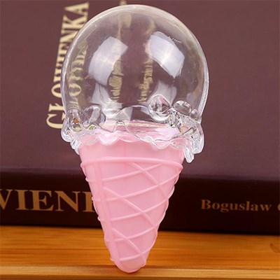 12 Adet 6x11cm Dondurma Külah Plastik Kutu