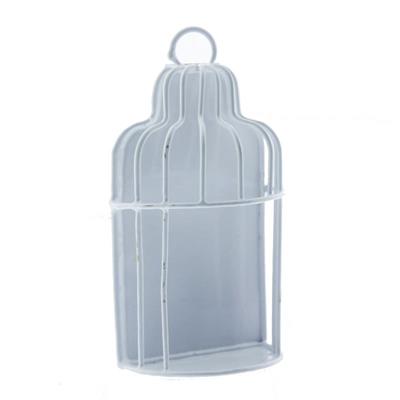 12 Adet 6x11cm Yarım Metal Kafes Hediyelik Duvar Kapı Süsü