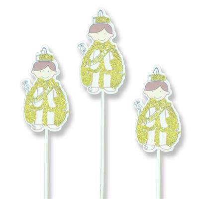 12 Adet Ahşap Sünnet Çocuğu Çubuk