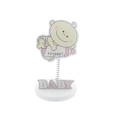 12 Adet Biberonlu Bebek Ahşap Notluk