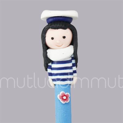 12 Adet Denizci Kız Tükenmez Kalem