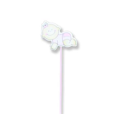 12 Adet Emekleyen Bebek Ahşap Çubuk