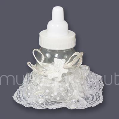 12 Adet Emzikli Ayıcıklı Fırfırlı Biberon