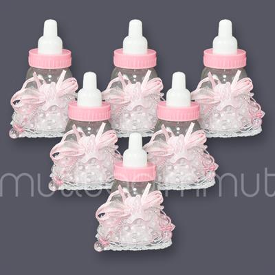 12 Adet Emzikli Ayıcıklı Fırfırlı Biberon