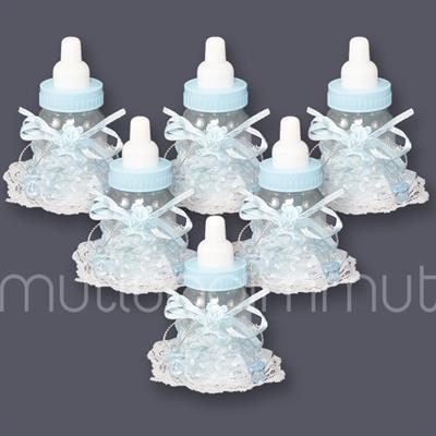 12 Adet Emzikli Ayıcıklı Fırfırlı Biberon