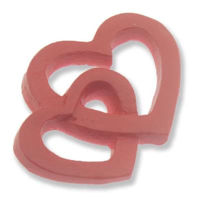 12 Adet İç İçe Kalp Biblo