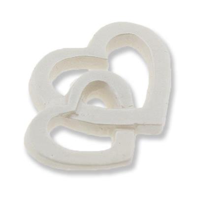 12 Adet İç İçe Kalp Biblo