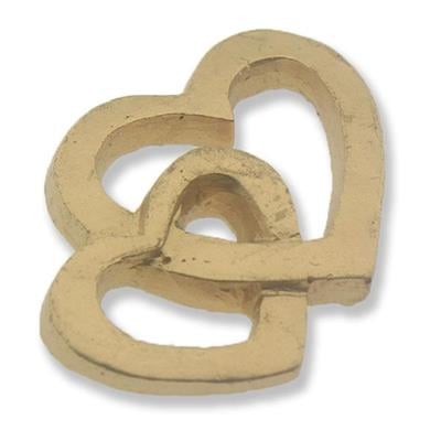 12 Adet İç İçe Kalp Biblo