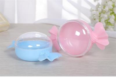 12 Adet Kapaklı Plastik Bonbon Şeker Kutu