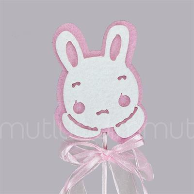 12 Adet Keçe Tavşan Çubuk