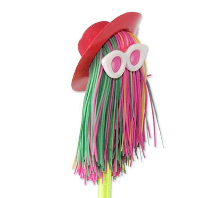 12 Adet Kırmızı Şapkalı Gözlüklü Tükenmez Kalem