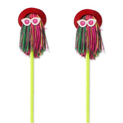 12 Adet Kırmızı Şapkalı Gözlüklü Tükenmez Kalem