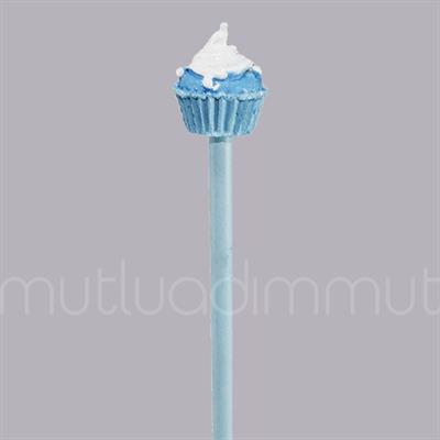 12 Adet Kremalı Cupcakeli Kurşun Kalem