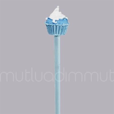 12 Adet Kremalı Cupcakeli Kurşun Kalem