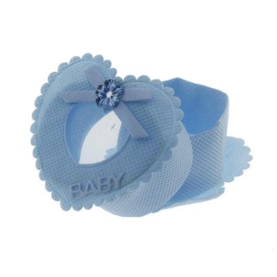 12 Adet Kumaş Kutu Mavi Baby Yazılı