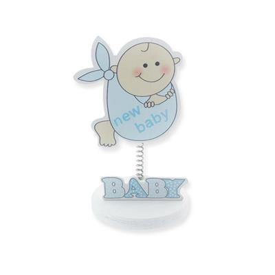 12 Adet New Baby Sticker Ahşap Bebek Notluk