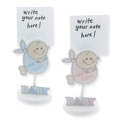 12 Adet New Baby Sticker Ahşap Bebek Notluk