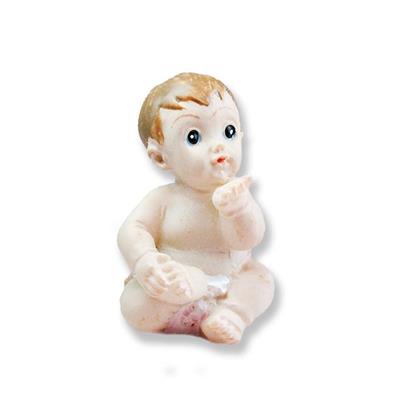 12 Adet Oturan Öpücük Gönderen Bebek Biblo