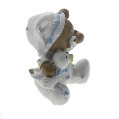 12 Adet Oturan Pijamalı Ayıcık Biblo