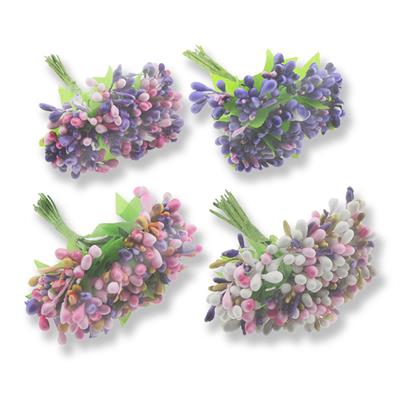 12 Demet (144 Adet) Çok Renkli Pıtırcık Çiçek