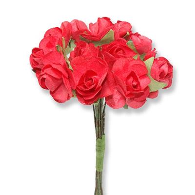 12 Demet (144 Adet) Küçük Kağıt Gül Çiçek