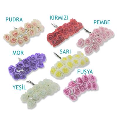 12 Demet (144 Adet) Lateks Gül Çiçek