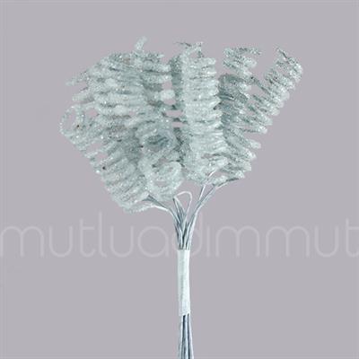 12 Demet (144 Adet) Spiral Simli Parlak Çiçek