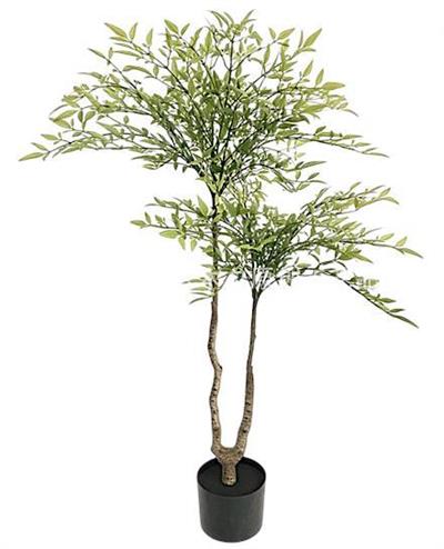 120cm Yapay Ağaç Cennet Bambusu Ağacı