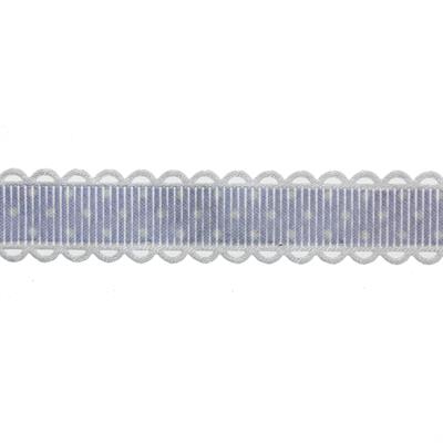 1,5cm x 20metre Puanlı Grogren Kurdela Kenarı Oyalı