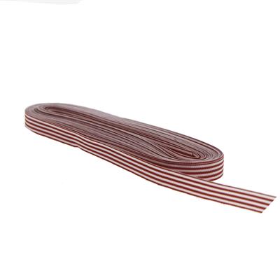 1cm x 10metre Çizgili Kumaş Kurdela