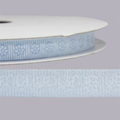 1cm X 22metre Çiçek Desenli Grogren Kurdela