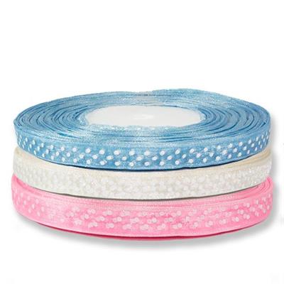 1cm X 50m Puanlı Organze Kurdela