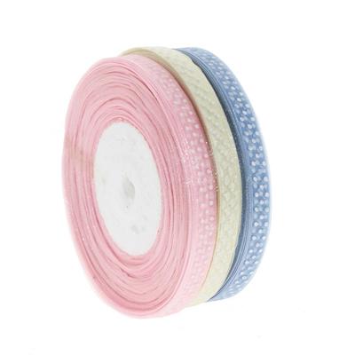 1cm X 50m Puanlı Organze Kurdela