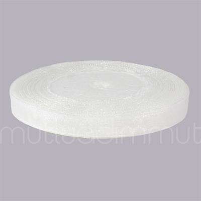 1cm X 50metre Düz Organze Kurdela