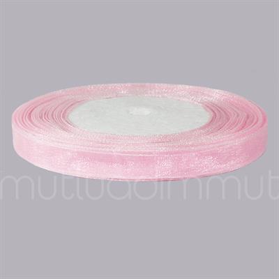 1cm X 50metre Düz Organze Kurdela