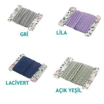 1cm x 5metre Koton Pamuk Dantel Kurdela