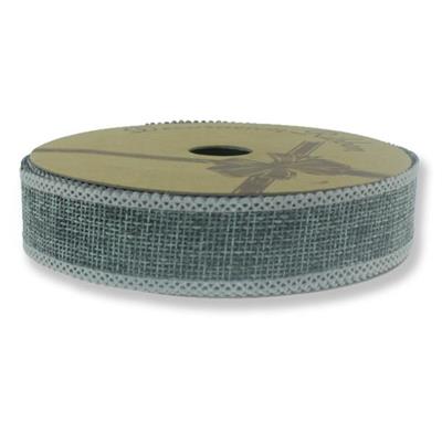 2.5cm x 10metre İki Kenarı Oyalı Keten Kurdela