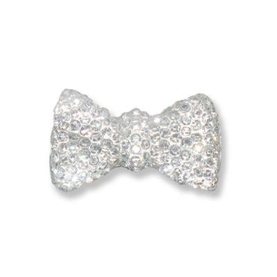 20 Adet 2x1cm Minik Akrilik Taşlı Fiyonk