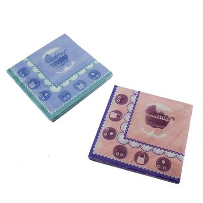 20 Adet 33cm Kağıt Peçete Bebek Desenli