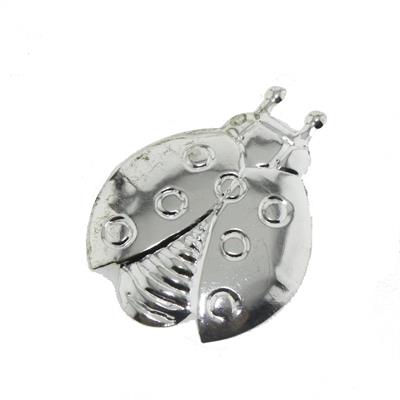 20 Adet 3x4cm Metal Uğur Böceği