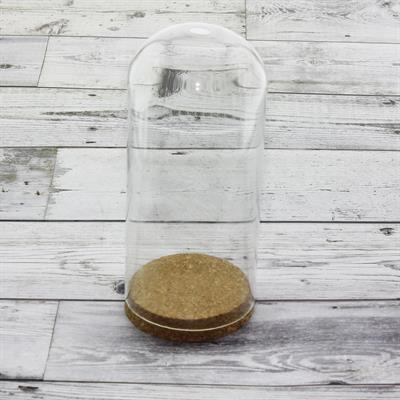 20x9cm Cam Tüp Fanus Terrarium Şişe