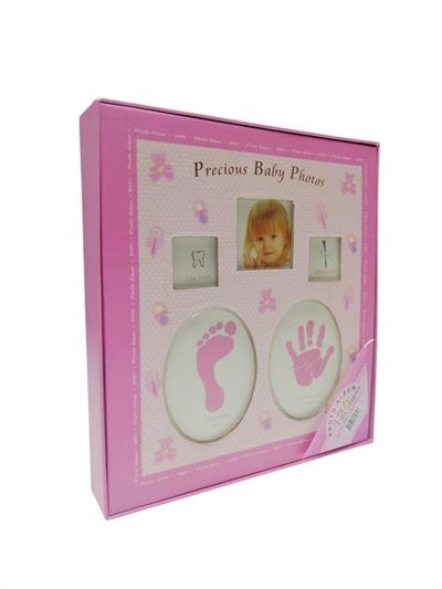 23x25cm Bebek Fotoğraf Albümü Bölme Kapaklı 120li