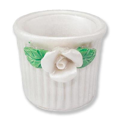 24 Adet Çiçekli Kapaksız Kutu Biblo