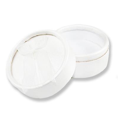 24 Adet Yuvarlak Fiyonklu Karton Kutu