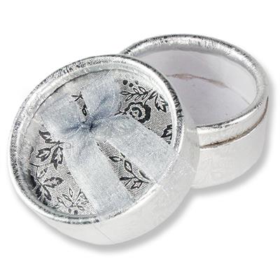 24 Adet Yuvarlak Fiyonklu Karton Kutu