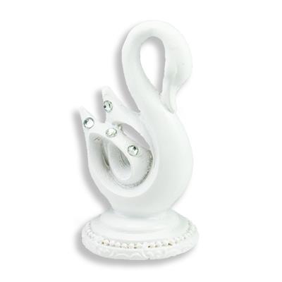 24 Adet Zarif Kuğu Biblo 3x6cm