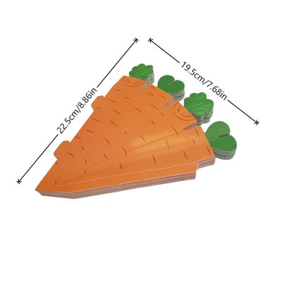 25 Adet 4x21cm Demonte Havuç Karton Kutu Külah